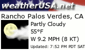 Click for Forecast for Rancho Palos Verdes, California from weatherUSA.net